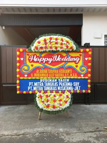 Papan Bunga Pernikahan puri ardhya garini (pag) halim