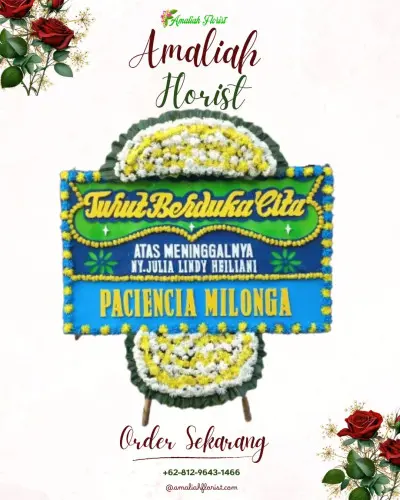 Papan Bunga Duka puri ardhya garini (pag) halim