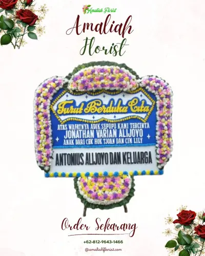 Papan Bunga Duka puri ardhya garini (pag) halim