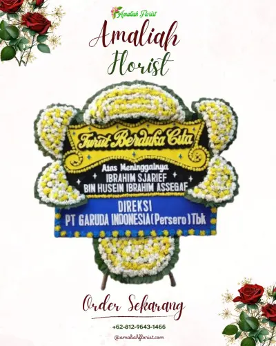 Papan Bunga Duka puri ardhya garini (pag) halim